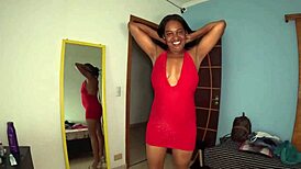 adriana alves returns after 20 years ripping lingerie for juicy latina pussy pounding in shower