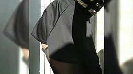 i slam my dildo deep in my ass right outside neighbors house