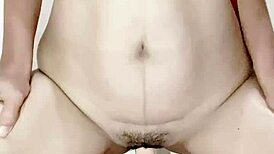 Lonely young asian squirts 3x dildo vibrator orgasms