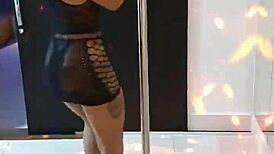 Morena Slowly Strips Lingerie Teasing Her Sensual Curves