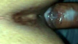 he pumps leche deep inside her big tits latina ass on all fours