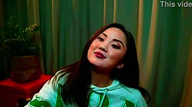 watch this teen asian goddess tease in satin panties... jerk off now