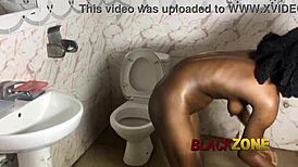 i pound her tight ebony pussy so deep in the bathroom she craves even more rounds