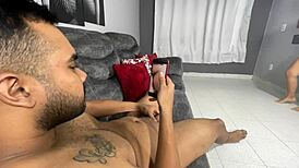 i couldn't resist deepthroating stepbrother's huge cock in missionary bliss