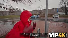 vip4k. hot blondies daruma rai and veronica leal spy play turns to rough foursome fuck