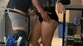 omg girl, i'm riding that contractor so deep and wild 😍🔥 wait till you see me bounce on him like crazy then switch to doggy while he pounds my juicy latina ass non-stop!!