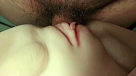 oh man i love slamming toys into her shaved big pussy and ass double style 😩🔥 close-up fuck doll action