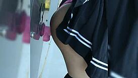 i slam my dildo deep in my ass right outside neighbors house