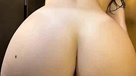 Personal-Error straight outta shower young fat teen girlfriend spreads ass ridin rough doggystyle passionate cowgirl...