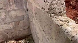 Suggestive Outdoor Site Owner Encounter with Mason