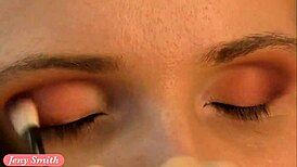 jeny smith's red corset stockings tease, wanna see her legs spread??