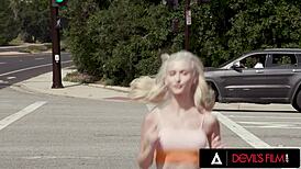 handyman's monster cock stretches emma rosie's petite teen ass?