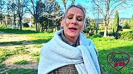 Victoria's Mature French Cougar Body Burns Hot in Lingerie