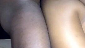 Big Ass Ebony Shakes Tits While Bouncing on Monster Black Cock