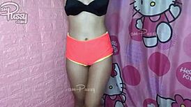 hey check out this flexible teen asian doing nude aerobics 😏💪