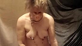 hey slave, bent over eating slop from the pig trough in this wild homemade session 😈🐷