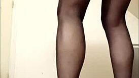 French Maid Slave's 2025 Auto-Session with Bondage and Humiliation