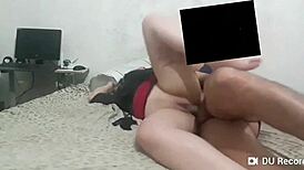 Personal my horny big ass blonde milf slut pays builder with juicy doggystyle pounding in miniskirt