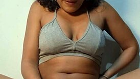 i cum twice rubbing clit hard with 18+ vibrator on wet pussy alone