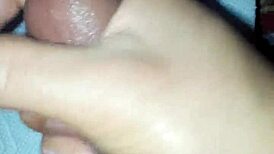 moaning hard while jerking off to that monster cock cum explosion