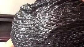 Striptease Rips Clothes Off Completely Naked Solo