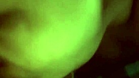 brown skin latina milf slurps sloppy on big black cock