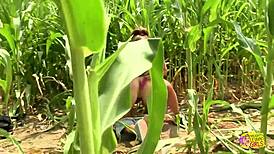 smoking hot blondes finger pussies and eat outdoors with dildos