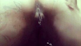 aurora estelar's fat mexican milf pussy flashes in hot mature homemade workout compilation