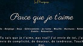 oh god i love how my huge tits make me cum so sensually french solo!