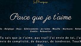 oh god i love how my huge tits make me cum so sensually french solo!