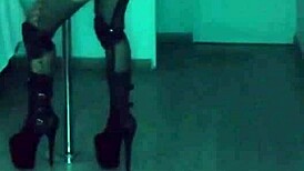 Amysexxxjuguetona strips lingerie rips clothes exotic femdom private dance tease