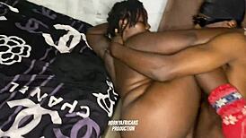 Street Thug Barebacks Hood BBW Slut's Tight Wet Pussy Doggystyle