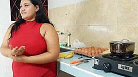 culona ebony bbw big ass tits rides young inexperienced kitchen barefoot submissive 😍🍑