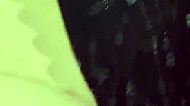 Elza kom struts in sexy nylons teasing her curves