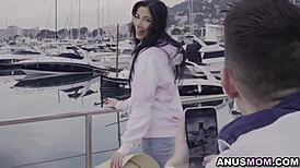 hot damn clea gaultier rides stepson in france