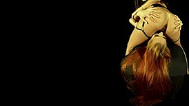 Two perfect babes lick pussies and fuck wildly in total darkness for VR Bangers ASMR threesome