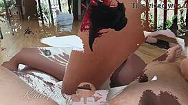 Intense Teasing Handjob Torments Chastity Cage Slave To Explosive Orgasm