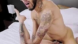 Tatted Persian Luna Baby Fucks POV Hard!