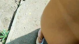 Farm owner's virgin teen daughter calls peon to woods for big cock deflowering doggystyle pounding!