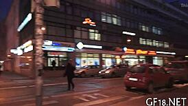 boyfriend watches her suck fuck for cash in nasty competition game