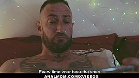 Myss Alessandra's tight milf ass wrecked hard by butler's monster cock