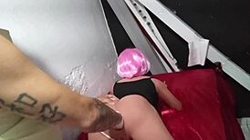 hot stepdaughter dressed as schoolgirl turns into fuck doll