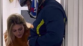 what if motoboy fucks peeing woman in ladies bathroom till she begs for more cum??