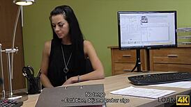 i'm shaking from these rich guy loan mixups turning into wild office fingering frenzy