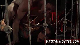 Felicity's Brunette Teen Interracial Anal Thrills Bound Tourist!