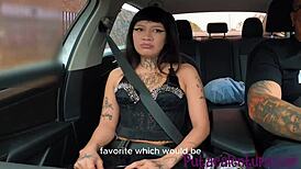 Mafia Princess Ex of Alex Marin Crosses Mexico to Fuck Luis Garay in Tijuana Car