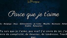 oh god i love how my huge tits make me cum so sensually french solo!