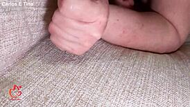 hey check out this brazilian milf housewife screaming on huge cock while hubby watches