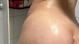 Pov Stepsis Caught Showering Masturbates Just for You