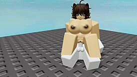 fucking cute kitty rides monster bbc cowgirl style!!